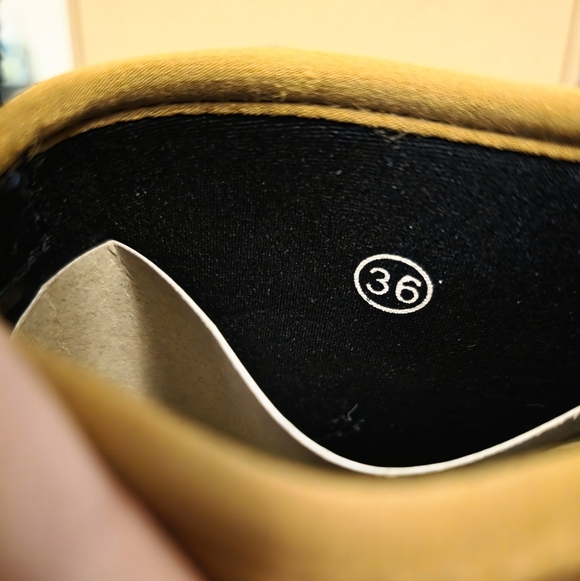 Merry People Bobbi Ankle Rain‎ Boot (Gumboot) Oxford Blue/Tan-Retired - Picture 7 of 8